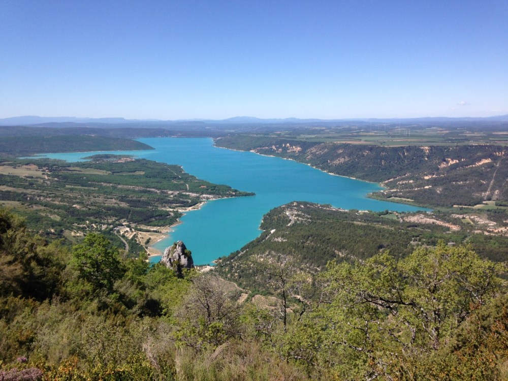 view of Lac de Sainte-Croix